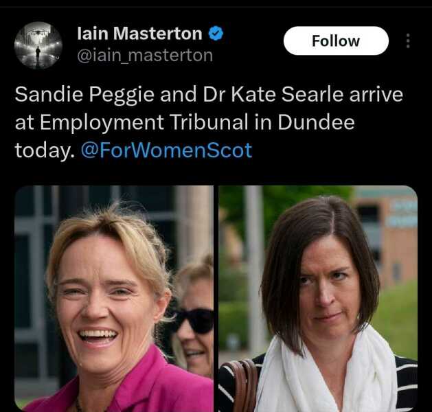 NHS Fife tries to silence nurse - Sandie Peggie vs NHS Fife Health Board and Dr Beth Upton - thread #38