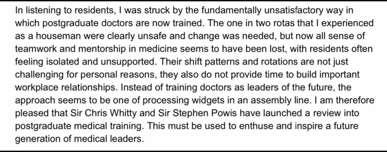 To think the BMA have misjudged with another doctor's strike?