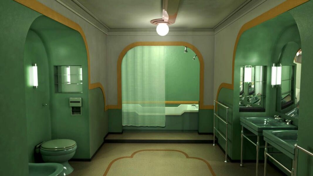 What a bathroom!!