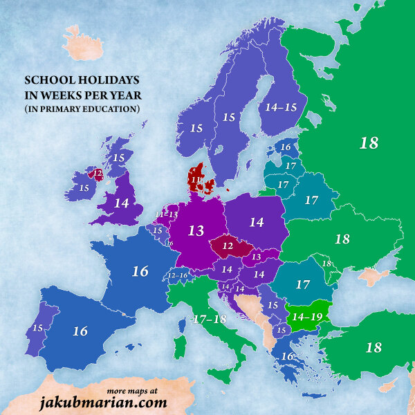 Summer holidays should be longer