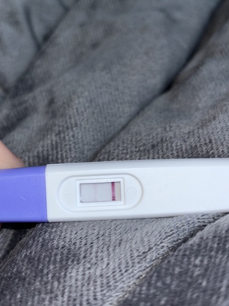 Faint positive or evap line?