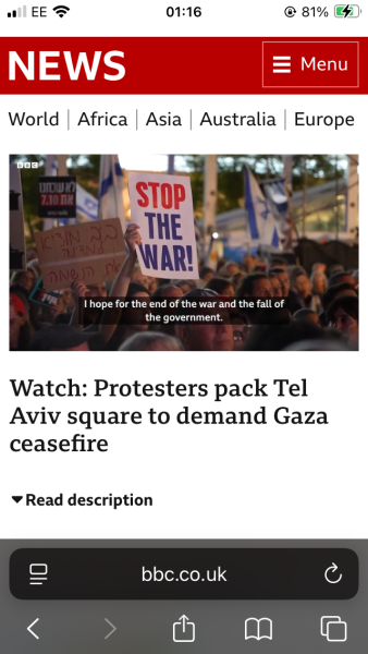 Why has the messaging on Gaza changed so suddenly in the last few weeks?