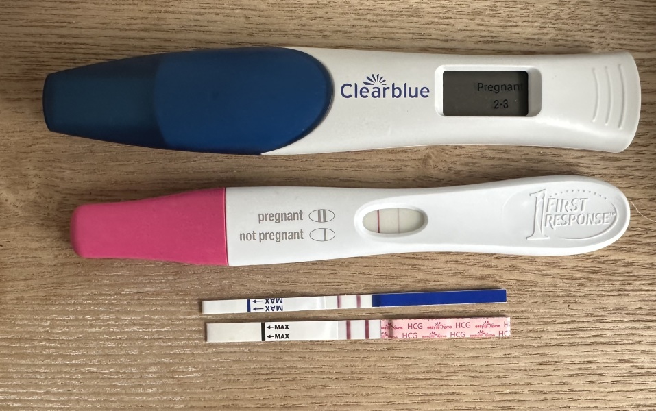 Test so much lighter at 20dpo