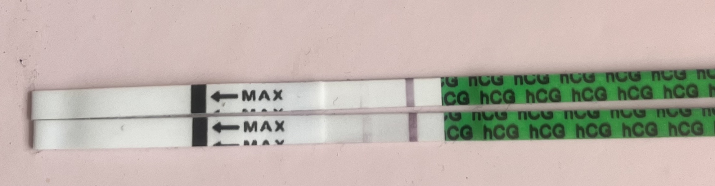 Is this a evap line? Clear and simple test strip