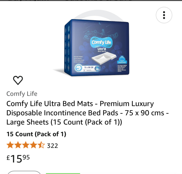 Help please with Mens super absorbent Incontinence pants