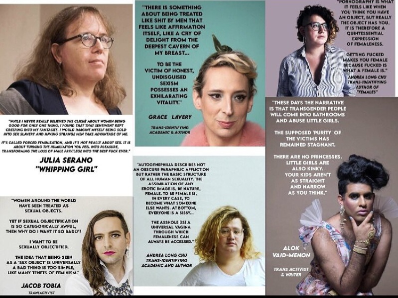 arrested at Pride for wearing a sign saying Trans=mental illness