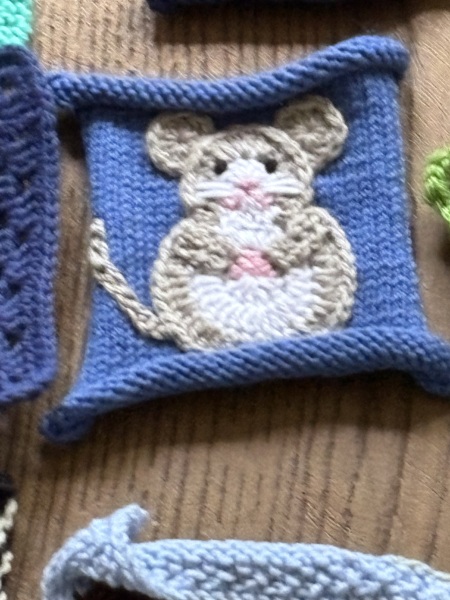 Woolly Hugs. Desperately sad news we are afraid. Making a Blanket for lovely Swashbuckled whose son has tragically died.
