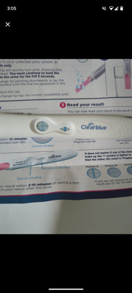 17 days post ovulation line progression