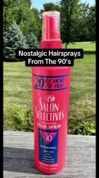Can anyone remember the name of this hairspray?