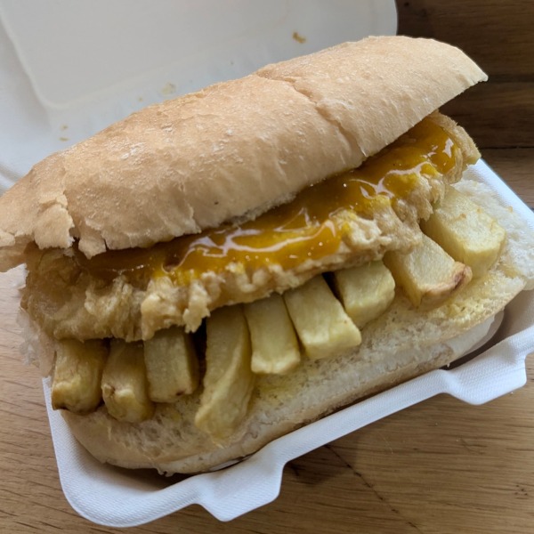 I'm going to the fish and chips shop. What will you have?