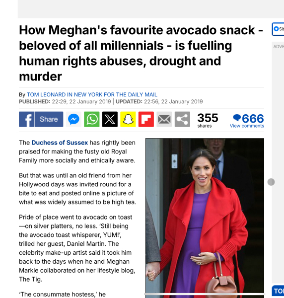 Opinions may Vary . A genuine question about why Meghan and Harry seem to attract such differing views.