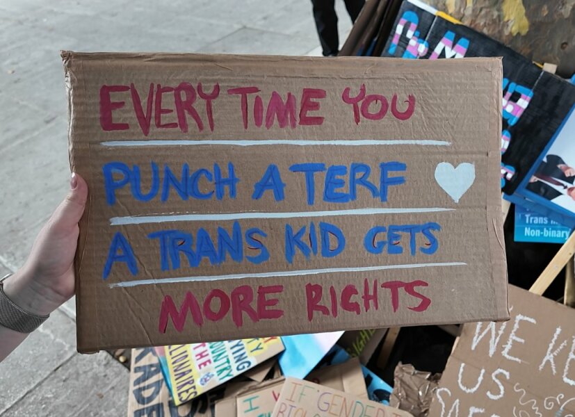 We must arm ourselves, say trans activists