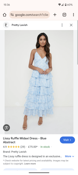Blue Wedding Guest Dress