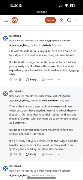 NHS Fife tries to silence nurse - Sandie Peggie vs NHS Fife Health Board and Dr Beth Upton - thread #44