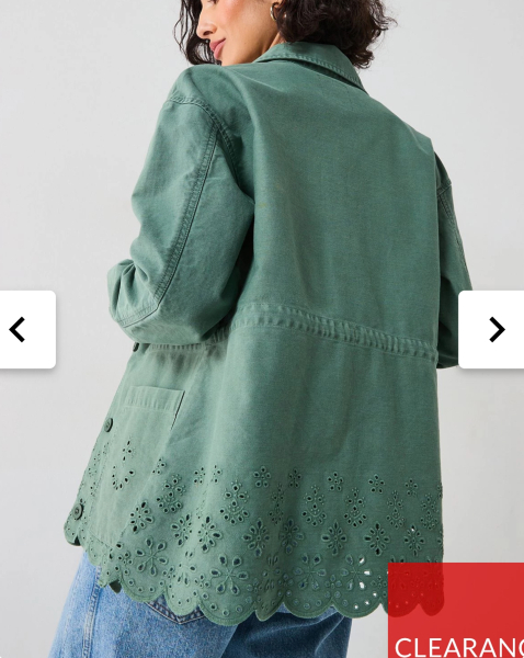 Opinions on this Broderie anglaise jacket?