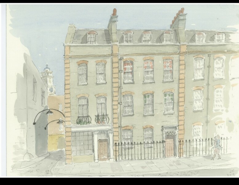 Where is this painting of? Islington?