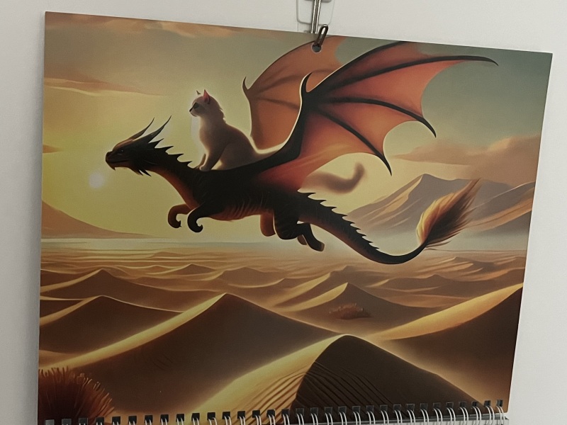 The One after the One where the Excellent Cats posed for a calendar