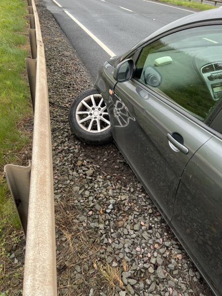 Got two new front tyres on Tuesday then the wheel falls off today whilst traveling down the A1.. coincidence or garage at fault?