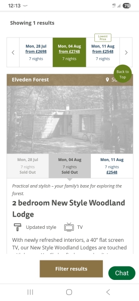 To think going away in the UK is very expensive?