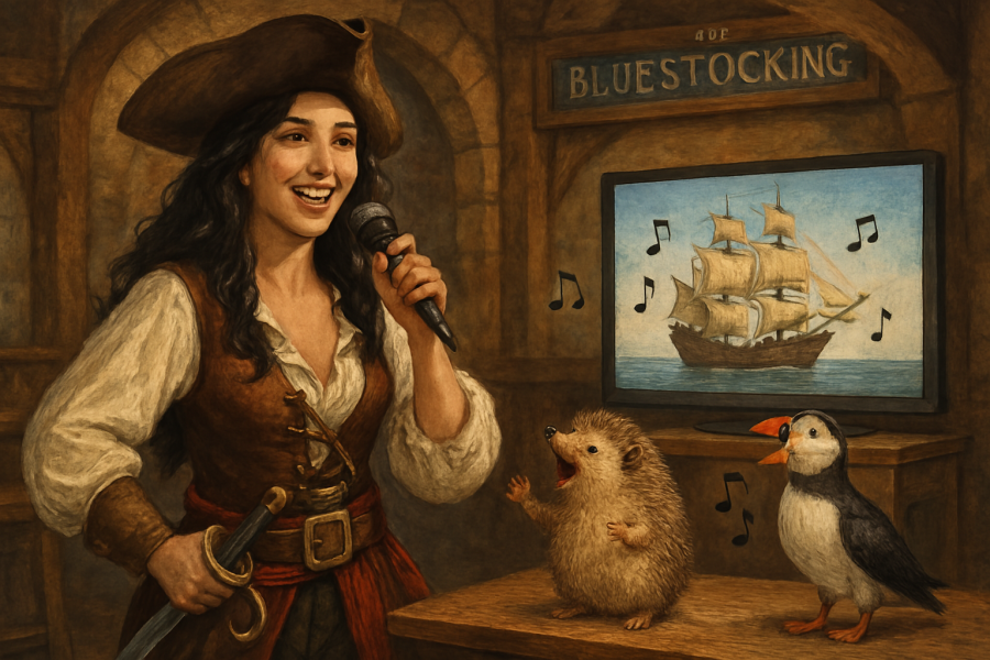 The Bluestocking - holding the line and losing the thread