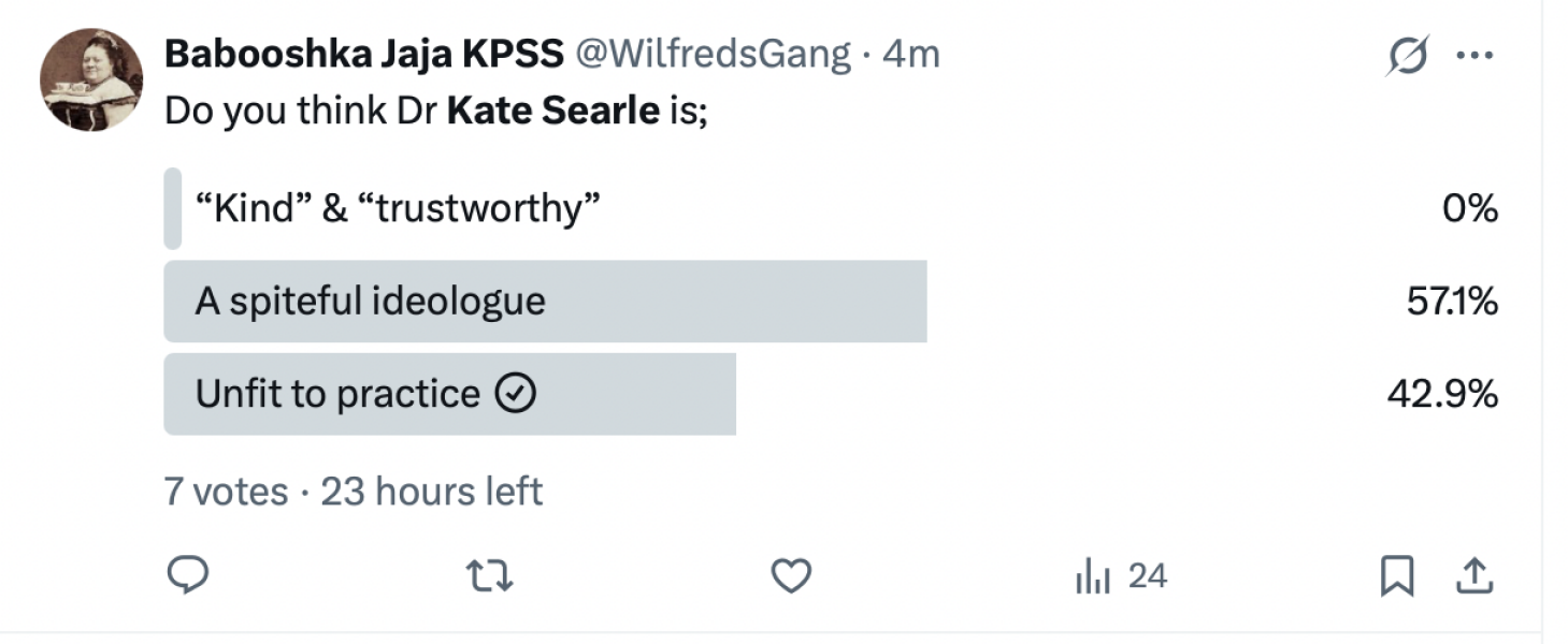 NHS Fife tries to silence nurse - Sandie Peggie vs NHS Fife Health Board and Dr Beth Upton - thread #39