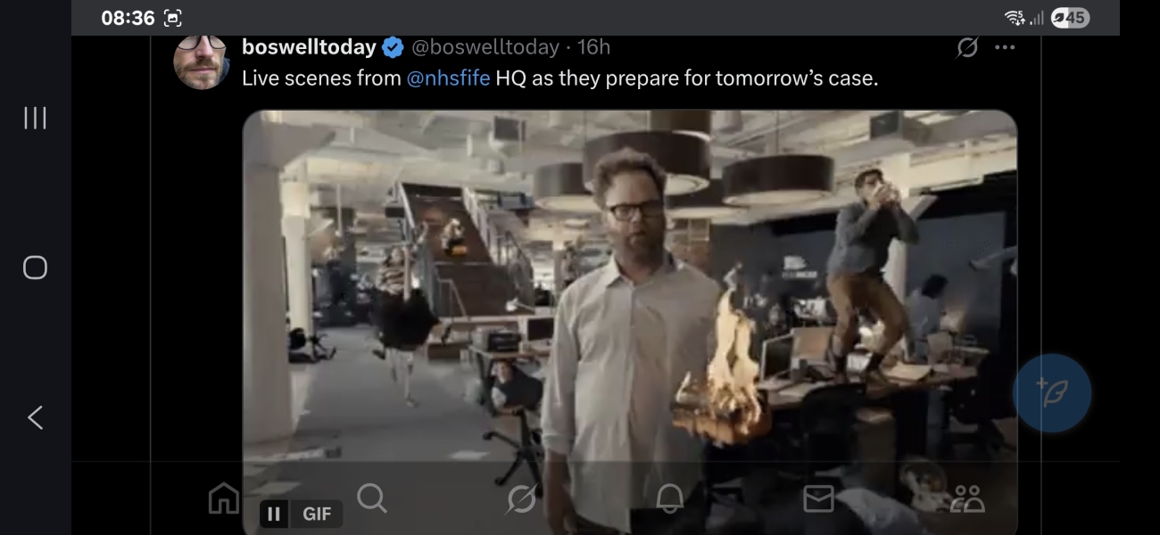 NHS Fife tries to silence nurse - Sandie Peggie vs NHS Fife Health Board and Dr Beth Upton - thread #27