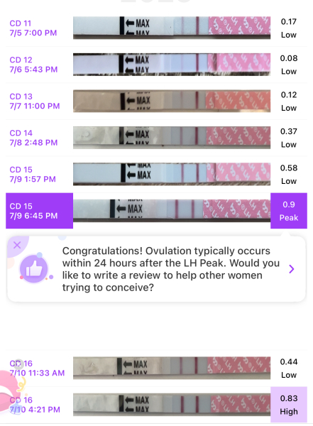 Understanding LH tests.