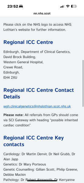Family Heart Problems - Genetic ??