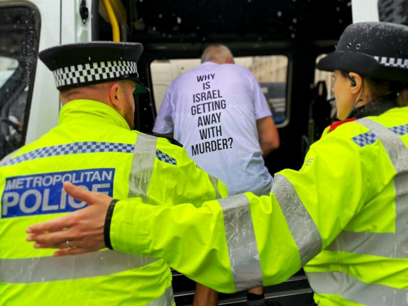 How many have been arrested in pro Israel rallies against antisemitism ?