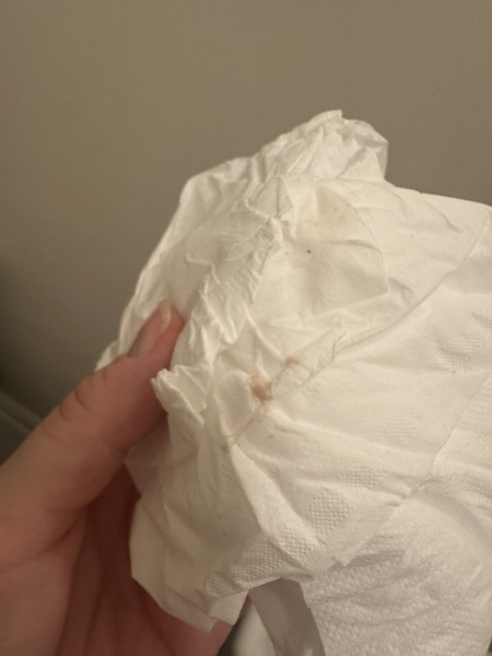 Brown discharge 5-6weeks