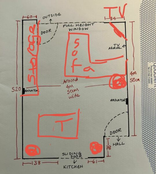 How would you lay out this living room?