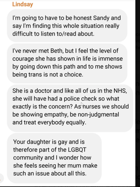 NHS Fife tries to silence nurse - Sandie Peggie vs NHS Fife Health Board and Dr Beth Upton - thread #44