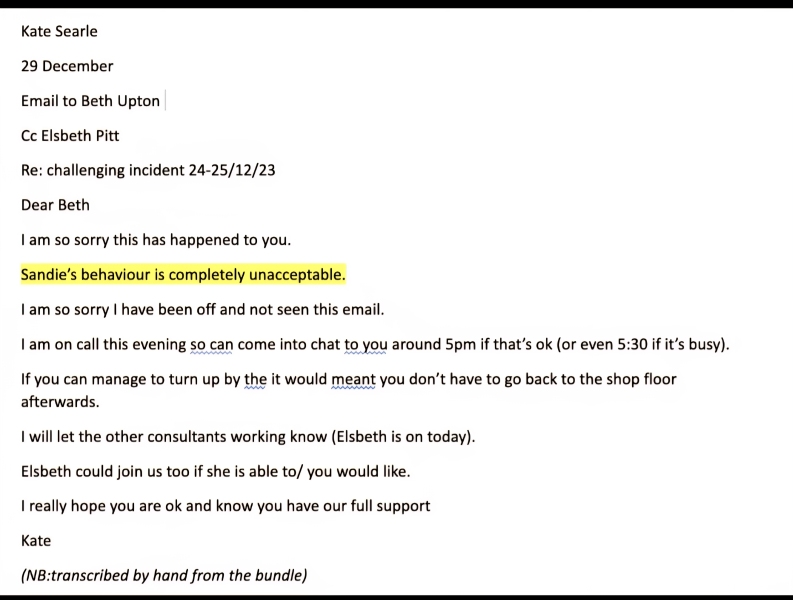 NHS Fife tries to silence nurse - Sandie Peggie vs NHS Fife Health Board and Dr Beth Upton - thread #35