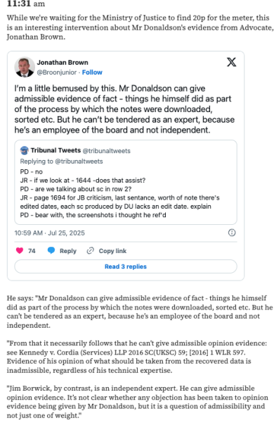 NHS Fife tries to silence nurse - Sandie Peggie vs NHS Fife Health Board and Dr Beth Upton - thread #42