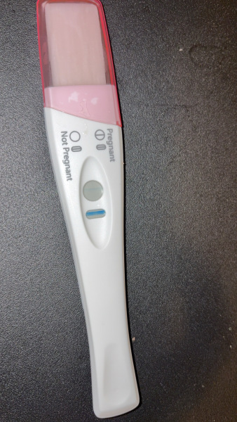 dark THIN blue line positive test result?