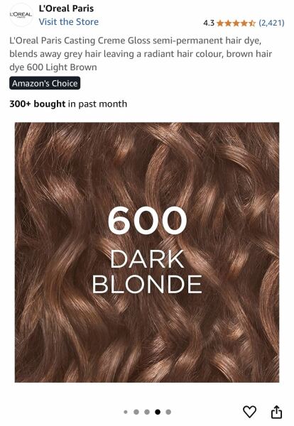 What colour hair dye?