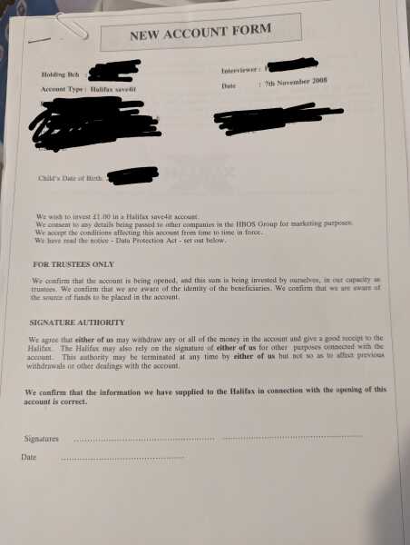 Trustee has cleared account