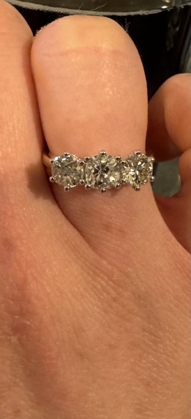 Any nearly engaged folk here? Come show off ya ring!