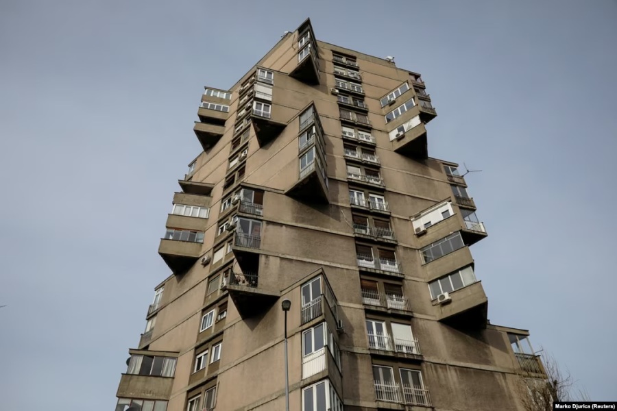 To think this tower is creepy?