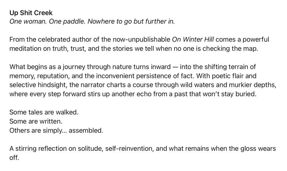 Thread 5: To feel disappointed after reading this in The Observer about the author and her husband from The Salt Path book and film?