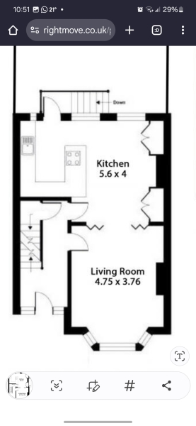 Where would you put a fridge in this kitchen?