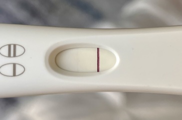 FRER- second line: evap/ faint positive?