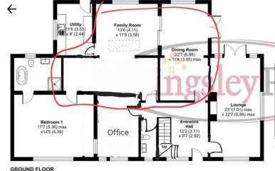 Kitchen layout / re-design downstairs