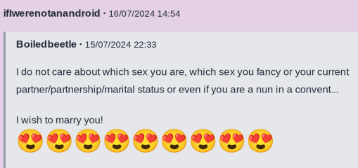 The Bluestocking - holding the line and losing the thread