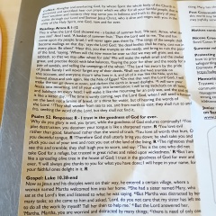 Sharing Sunday services