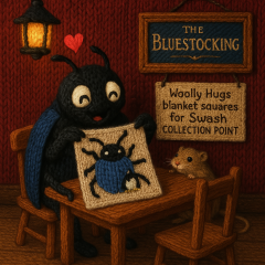 Woolly Hugs. Desperately sad news we are afraid. Making a Blanket for lovely Swashbuckled whose son has tragically died.