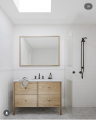 Scandi bathroom - would this work?