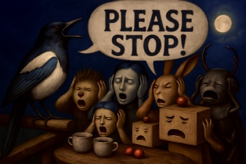 The Bluestocking - holding the line and losing the thread