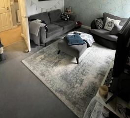 Thoughts on rugs on carpet…..