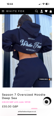 White fox hoodies
